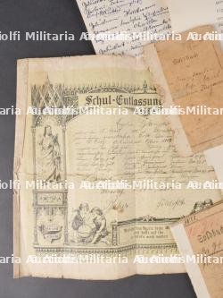 Fort lot de livrets et documents de mitrailleur MGK et artilleurs. Large lot of machine gunner and artilleryman booklets and documents — photo 2