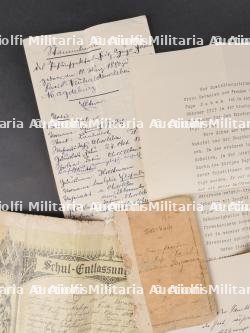 Fort lot de livrets et documents de mitrailleur MGK et artilleurs. Large lot of machine gunner and artilleryman booklets and documents — miniature 3