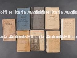 Fort lot de livrets et documents de mitrailleur MGK et artilleurs. Large lot of machine gunner and artilleryman booklets and documents — miniature 9