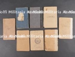 Fort lot de livrets et documents de mitrailleur MGK et artilleurs. Large lot of machine gunner and artilleryman booklets and documents — photo 10