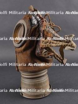 Masque anti-gaz allemand Lederschutzmaske. WWI German gas mask Lederschutzmaske — photo 13