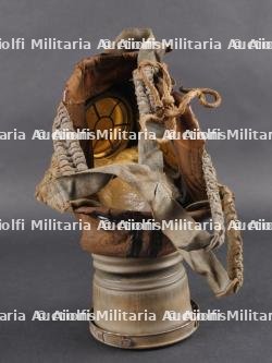 Masque anti-gaz allemand Lederschutzmaske. WWI German gas mask Lederschutzmaske — photo 14