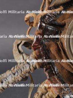 Masque anti-gaz allemand Lederschutzmaske. WWI German gas mask Lederschutzmaske — photo 17