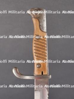 Baïonnette allemande ww1 type 98-05 à dents de scie. WWI German bayonet type 98-05 with sawback — photo 12