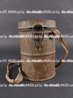 Masque anti-gaz allemand Lederschutzmaske. WWI German gas mask Lederschutzmaske — photo 2