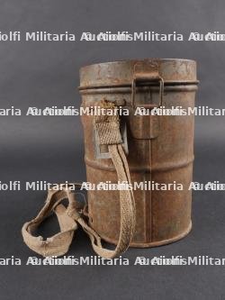 Masque anti-gaz allemand Lederschutzmaske. WWI German gas mask Lederschutzmaske — photo 4