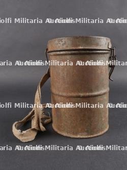 Masque anti-gaz allemand Lederschutzmaske. WWI German gas mask Lederschutzmaske — photo 5