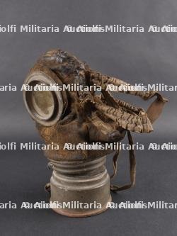 Masque anti-gaz allemand Lederschutzmaske. WWI German gas mask Lederschutzmaske — photo 13
