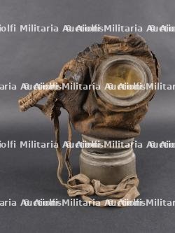 Masque anti-gaz allemand Lederschutzmaske. WWI German gas mask Lederschutzmaske — photo 15