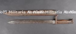 Deux baïonnettes allemandes 98-05 à dents de scie meulées. Two German 98-05 bayonets with ground-down sawbacks — photo 4