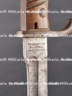 Deux baïonnettes allemandes 98-05 à dents de scie meulées. Two German 98-05 bayonets with ground-down sawbacks — photo 16