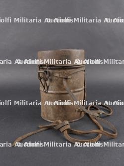 Masque anti-gaz allemand Lederschutzmaske. WWI German gas mask Lederschutzmaske — miniature 3