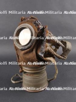 Masque anti-gaz allemand Lederschutzmaske. WWI German gas mask Lederschutzmaske — miniature 13