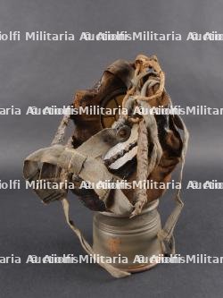 Masque anti-gaz allemand Lederschutzmaske. WWI German gas mask Lederschutzmaske — miniature 14