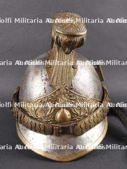 Casque de Dragon francais troupe modèle 1874. French Dragoon troop helmet model 1874 — photo 2