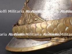 Casque de Dragon francais troupe modèle 1874. French Dragoon troop helmet model 1874 — miniature 9