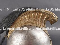 Casque de Dragon francais troupe modèle 1874. French Dragoon troop helmet model 1874 — photo 13
