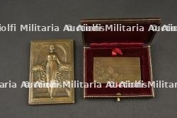 Ensemble de deux plaques 1940 signée Lindauer et Bénard. Set of two 1940 plaques signed Lindauer and Bénard. — photo 1