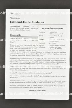 Ensemble de deux plaques 1940 signée Lindauer et Bénard. Set of two 1940 plaques signed Lindauer and Bénard. — photo 3