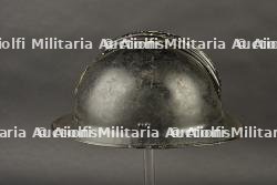 Casque Adrian 1926 Etat Français. Adrian helmet model 1926, French State — miniature 3