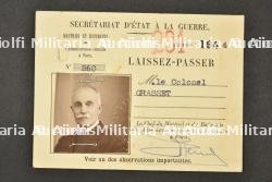 Ensembles de cartes d'un officier sous Vichy. Sets of cards belonging to an officer under Vichy. — photo 6