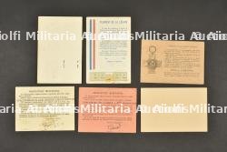 Ensembles de cartes d'un officier sous Vichy. Sets of cards belonging to an officer under Vichy. — photo 10