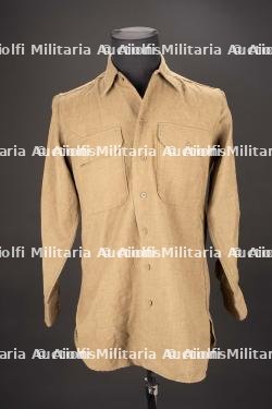 Chemise moutarde US. US Army mustard shirt. — miniature 3