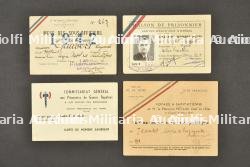 Ensemble de cartes Régime de Vichy. Set of Vichy Regime cards.