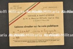 Ensemble de cartes Régime de Vichy. Set of Vichy Regime cards. — miniature 2