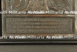 Plaque en Bronze Ville Martyre de Breteuil par Henry Dropsy. Bronze plaque Martyred Town of Breteuil by Henry Dropsy. — miniature 3