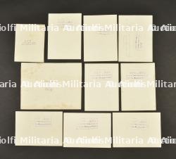 lot de 10 photos du procès de Pierre Laval. Set of 10 Photographs from the Pierre Laval Trial — photo 2