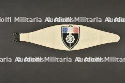 Brassard du Corps des Gardes Voies de Communications sous Vichy. Armband of the Communications Guards Corps under Vichy