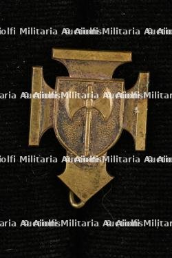 Insigne en bronze du comité de jeunesse de France. Bronze badge of the French Youth Committee.