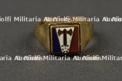 Chevalière Patriotique de l'Etat Français. Patriotic Signet Ring of the French State — photo 4