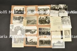 Un lot de photos et de documents du Maréchal. A lot of photos and documents about the Marshal.