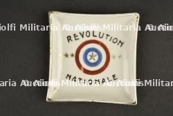 cendrier révolution nationale. National Revolution ashtray
