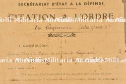 Citation Etat Français. État Français citation — miniature 2