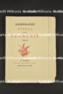 Livre Appel aux Français numéroté 11. Book Appeal to the French, Numbered Copy No. 11