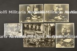 Lot de 5 photos du régime de Vichy. Set of 5 Photographs from the Vichy Regime