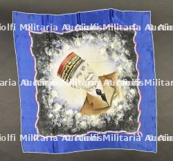 Foulard en soie à l'effigie du Maréchal. Silk Scarf with Marshal’s Effigy