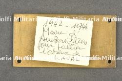 Plaque d'identification voiture. Car Identification Plaque — photo 2