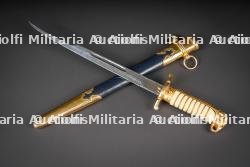 Dague d'officier de l'armée impériale Thaïlandaise sous contrôle japonais. Thai Imperial Army officer’s dagger under Japanese control.