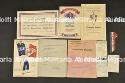 Un lot Légion française des combattants. A lot from the French Legion of Combatants.