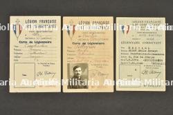 Ensemble de cartes LFC. Set of LFC cards.