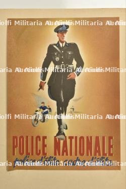 Petite affichette police nationale. Small leaflet, national police — miniature 2