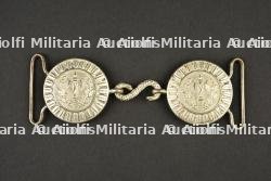 Plateaux de ceinturon au modèle de 1941 pour Intendant de Police ou Secrétaire Général de Préfecture. 1941 Pattern Belt Buckles for Police Intendant or Secretary General of Prefecture.