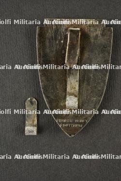 Insigne de casque Police de Vichy. Vichy Police helmet badge — photo 3