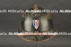 Casque Adrian 1926 Police de Vichy. 1926 Adrian helmet, Vichy Police