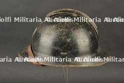 Casque Adrian 1926 Police de Vichy. 1926 Adrian helmet, Vichy Police — photo 6