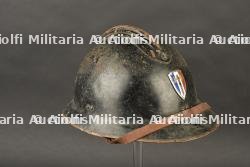 Casque Adrian 1926 Police de Vichy. 1926 Adrian helmet, Vichy Police — miniature 8